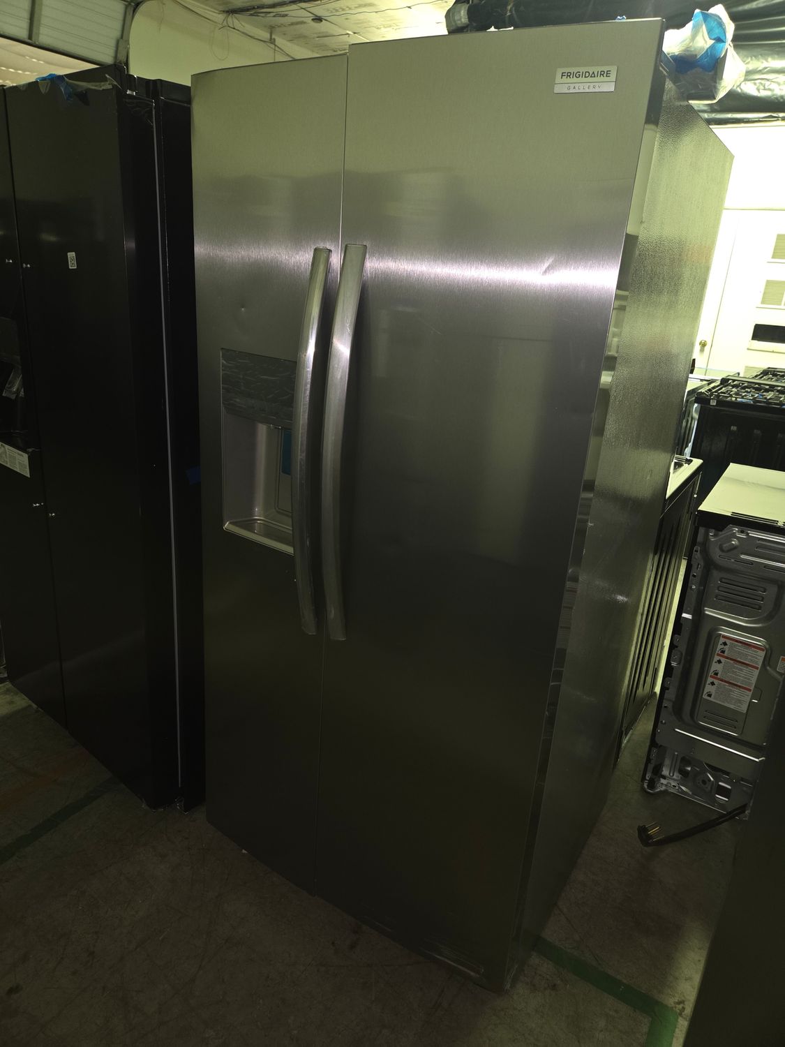 1277 GRSS2352AF  Frigidaire Gallery 22 Cu. Ft. 33&quot; Standard-Depth Side-by-Side Refrigerator