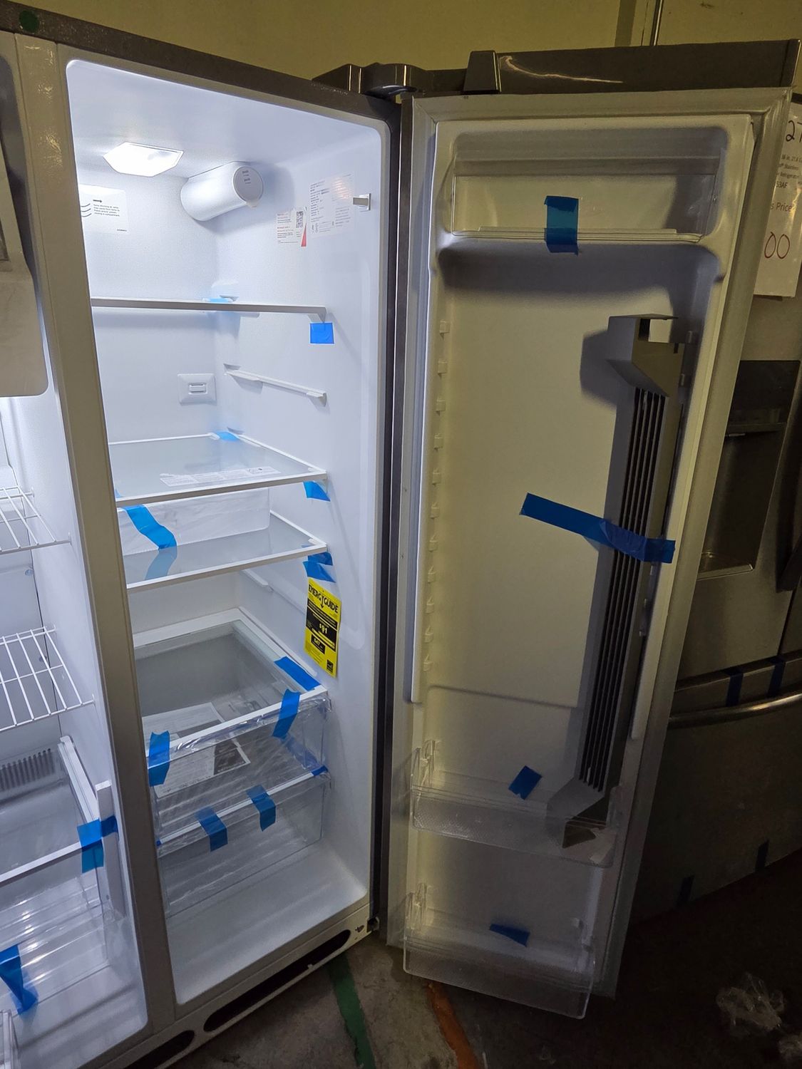 1267 FRSS2623AS Frigidaire 26 Cu. Ft. 36&quot; Standard-Depth Side-by-Side Refrigerator