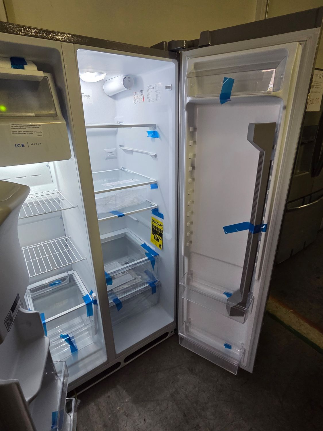 1266 FRSS2623AS Frigidaire 26 Cu. Ft. 36&quot; Standard-Depth Side-by-Side Refrigerator