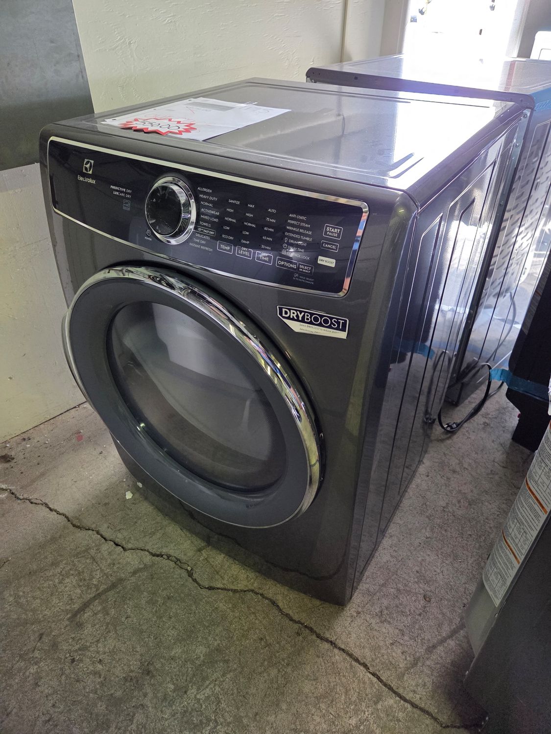 1175 ELFG7537AT  Electrolux 8.0 Cu. Ft. Titanium Gas Dryer