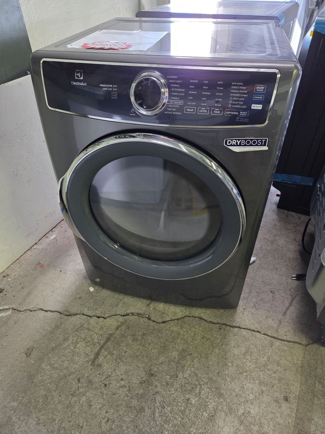 1175 ELFG7537AT  Electrolux 8.0 Cu. Ft. Titanium Gas Dryer