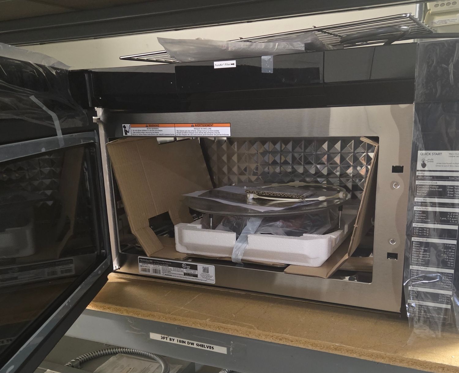 1156 GMOS1964AF Frigidaire Gallery® 1.9 Cu. Ft. Smudge-Proof® Stainless Steel Over The Range Microwave