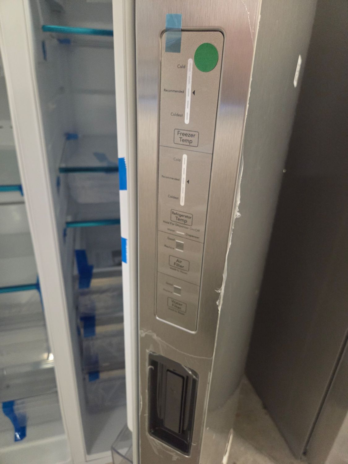 1327 GRSN2620AF Frigidaire Gallery® 36&quot; 25.9 Cu. Ft. Smudge-Proof® Stainless Steel Side-by-Side Refrigerator