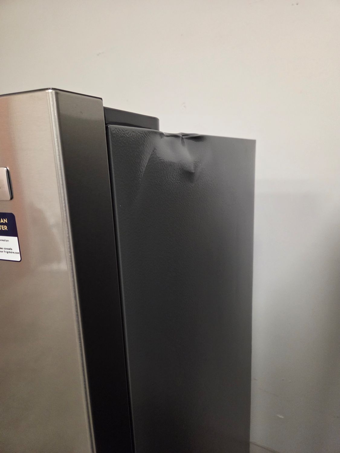 1308 FRFG1723AV Frigidaire® 32 in. 17.6 Cu. Ft. Brushed Steel Counter-Depth French Door Refrigerator