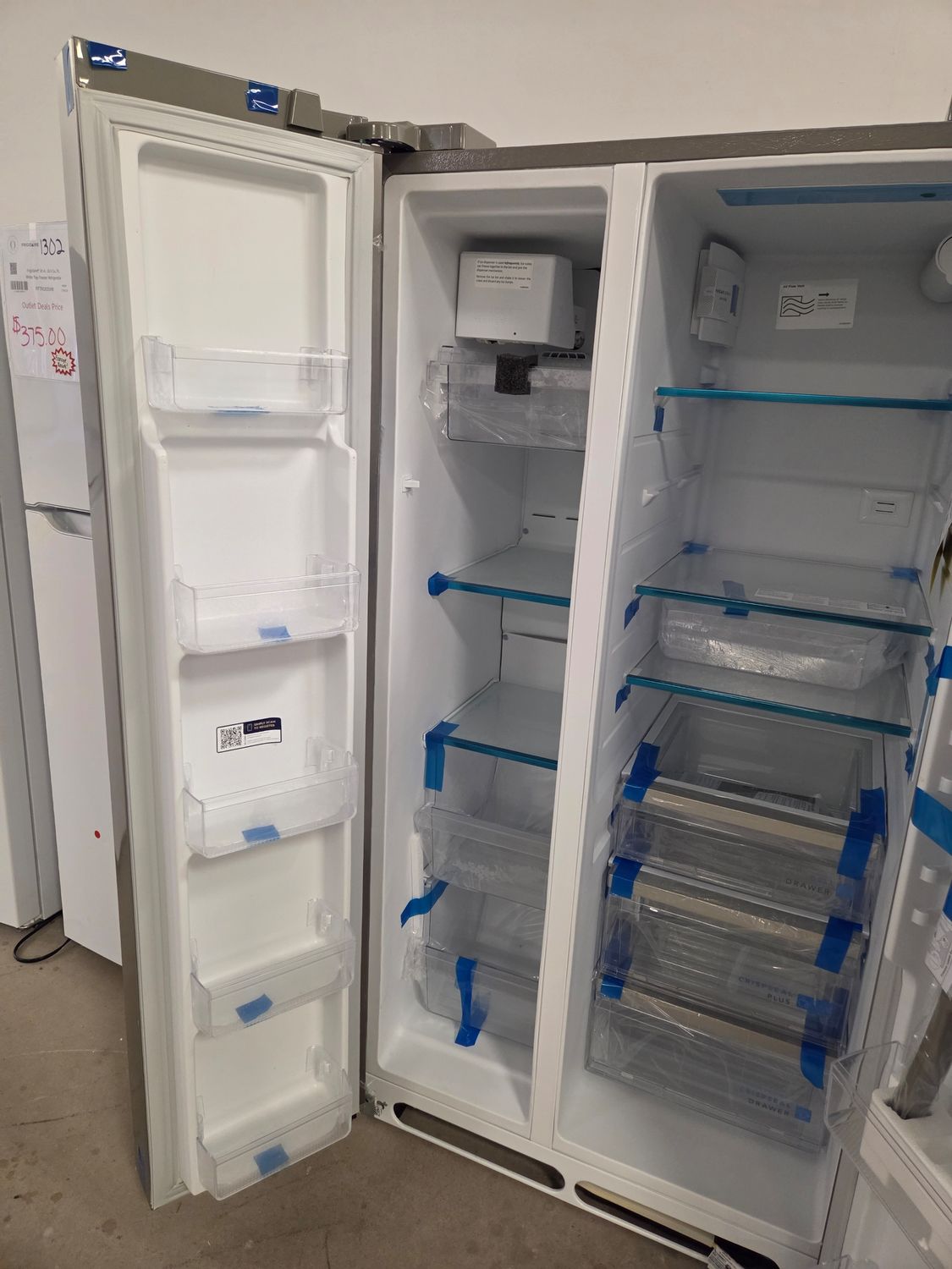 1327 GRSN2620AF Frigidaire Gallery® 36&quot; 25.9 Cu. Ft. Smudge-Proof® Stainless Steel Side-by-Side Refrigerator