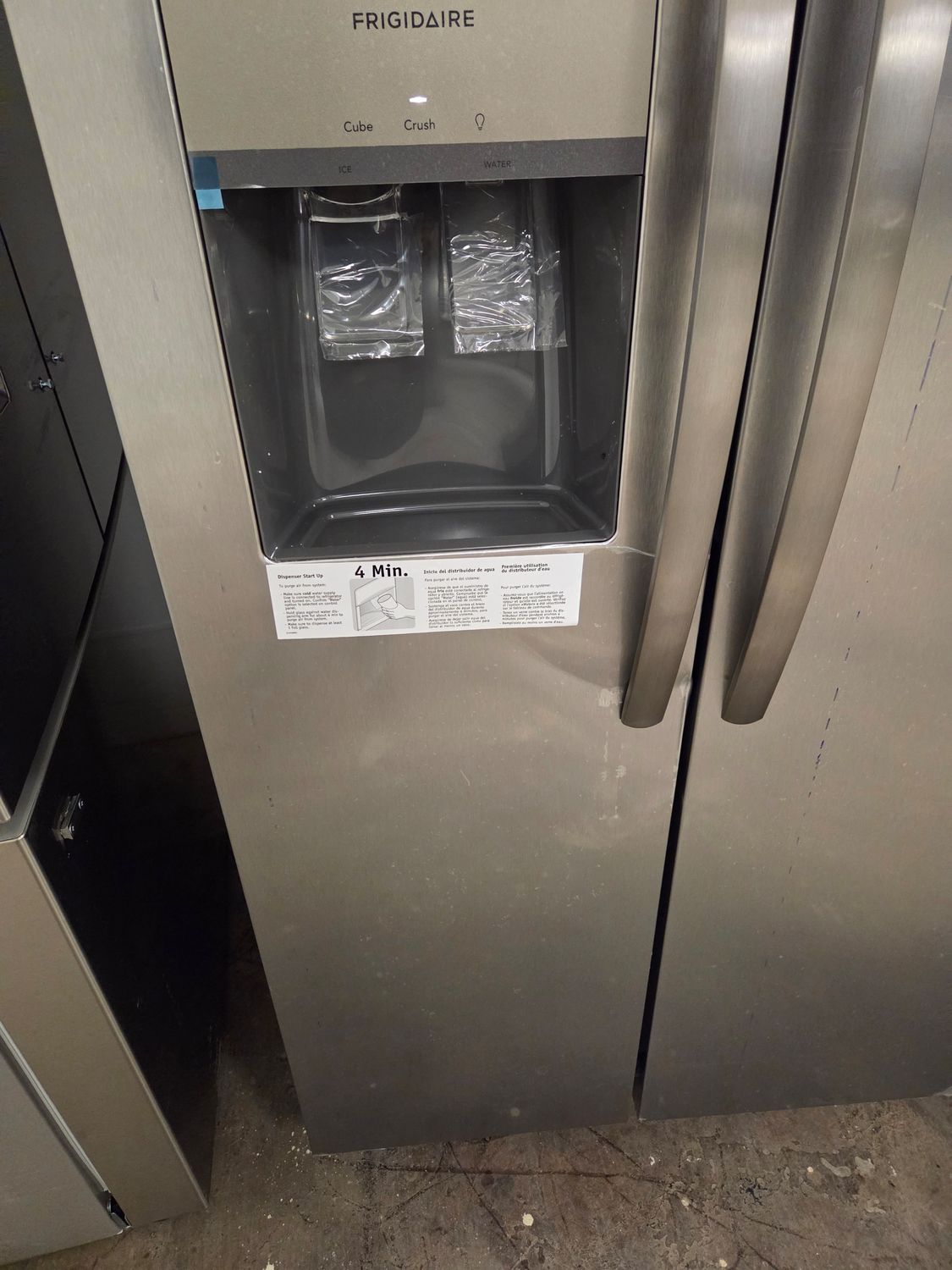 1315 FRSS2623AS Frigidaire® 36&quot; 25.6 Cu. Ft. Stainless Steel Side-by-Side Refrigerator