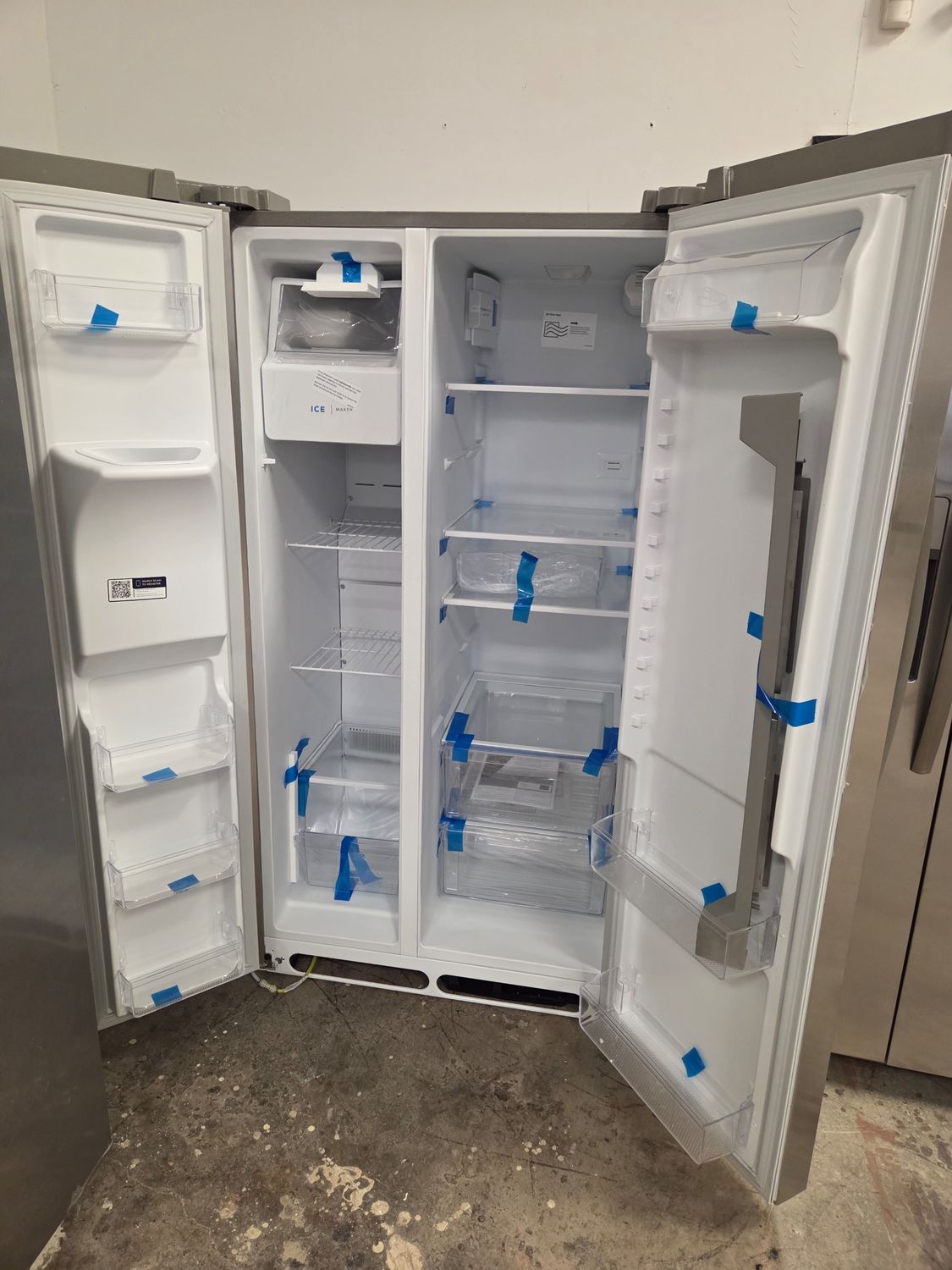 1320 FRSS2623AS Frigidaire® 36&quot; 25.6 Cu. Ft. Stainless Steel Side-by-Side Refrigerator