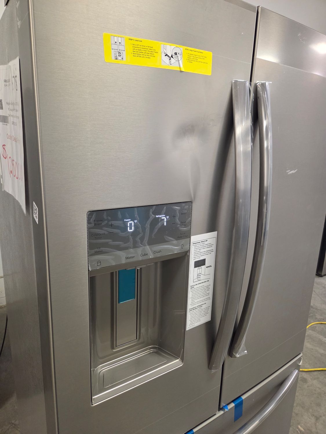 1378 GRFS2853AF Frigidaire Gallery® 36 in. 27.8 Cu. Ft. Smudge-Proof® Stainless Steel French Door Refrigerator