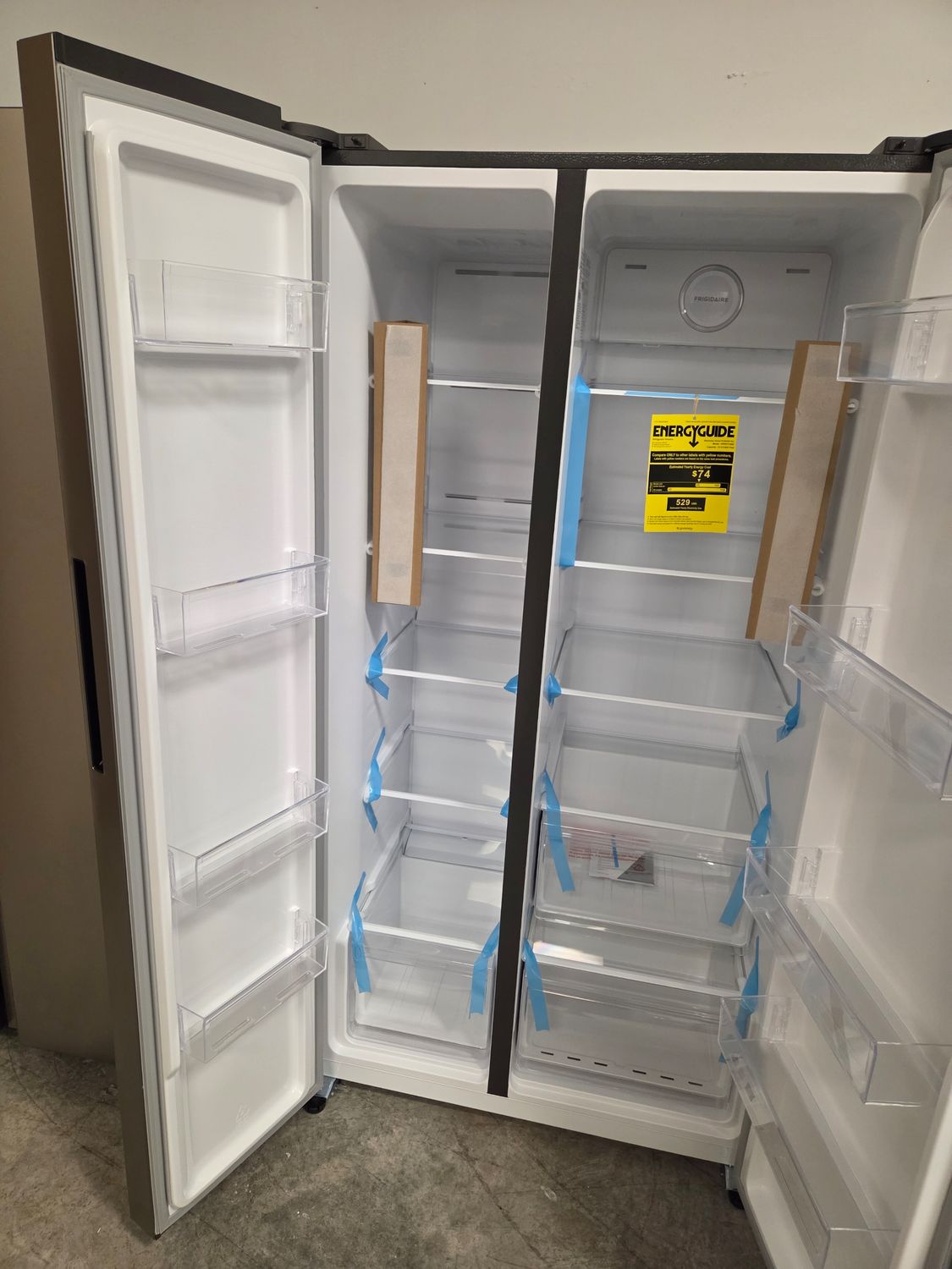 1412-4043  FRSG2115AV Frigidaire 21 Cu. Ft. 36" Counter-Depth Side-by-Side Refrigerator