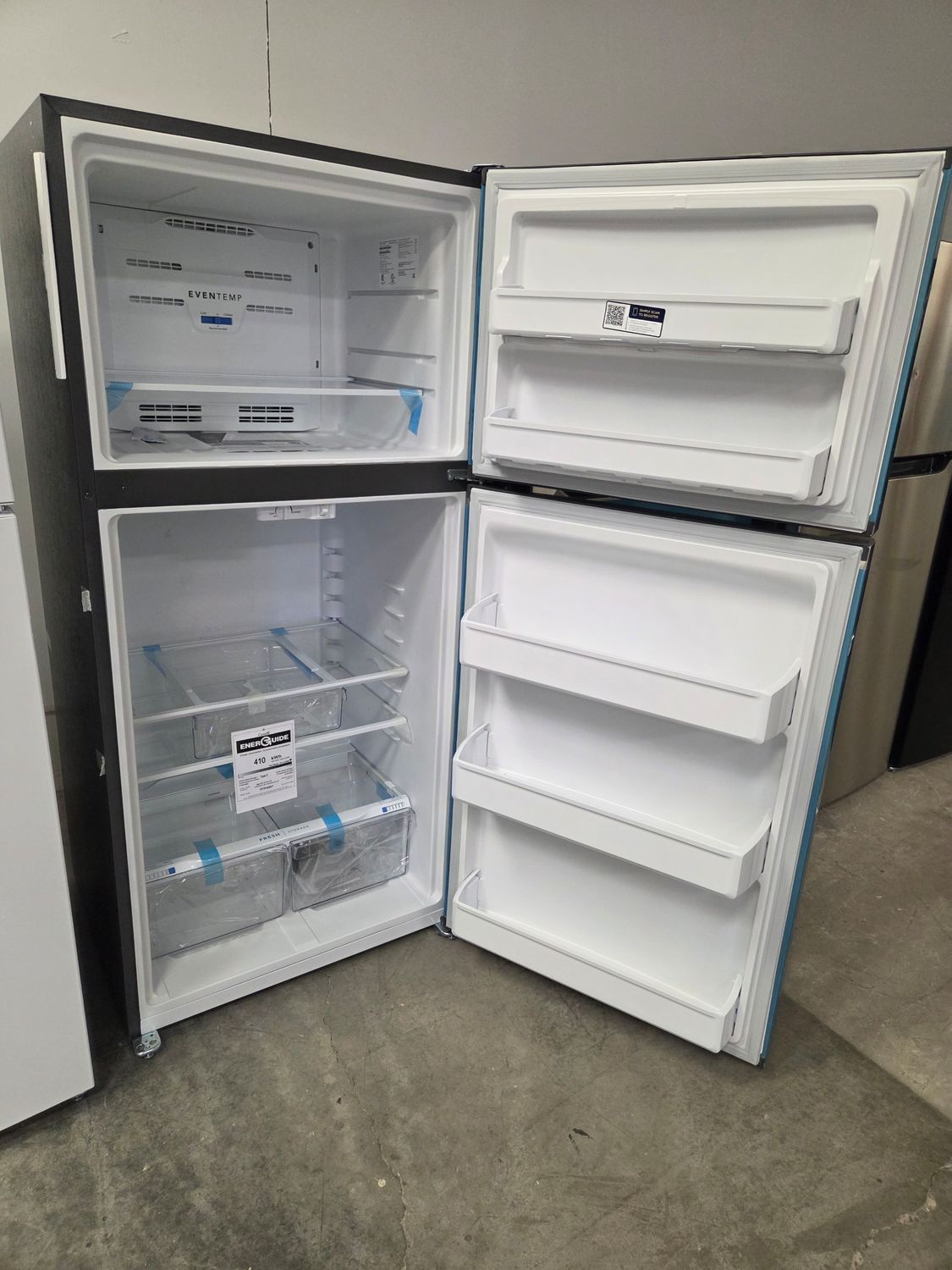 1400-1309 FFTR1835VS Frigidaire® 30 in. 18.3 Cu. Ft. Stainless Steel Top Freezer Refrigerator