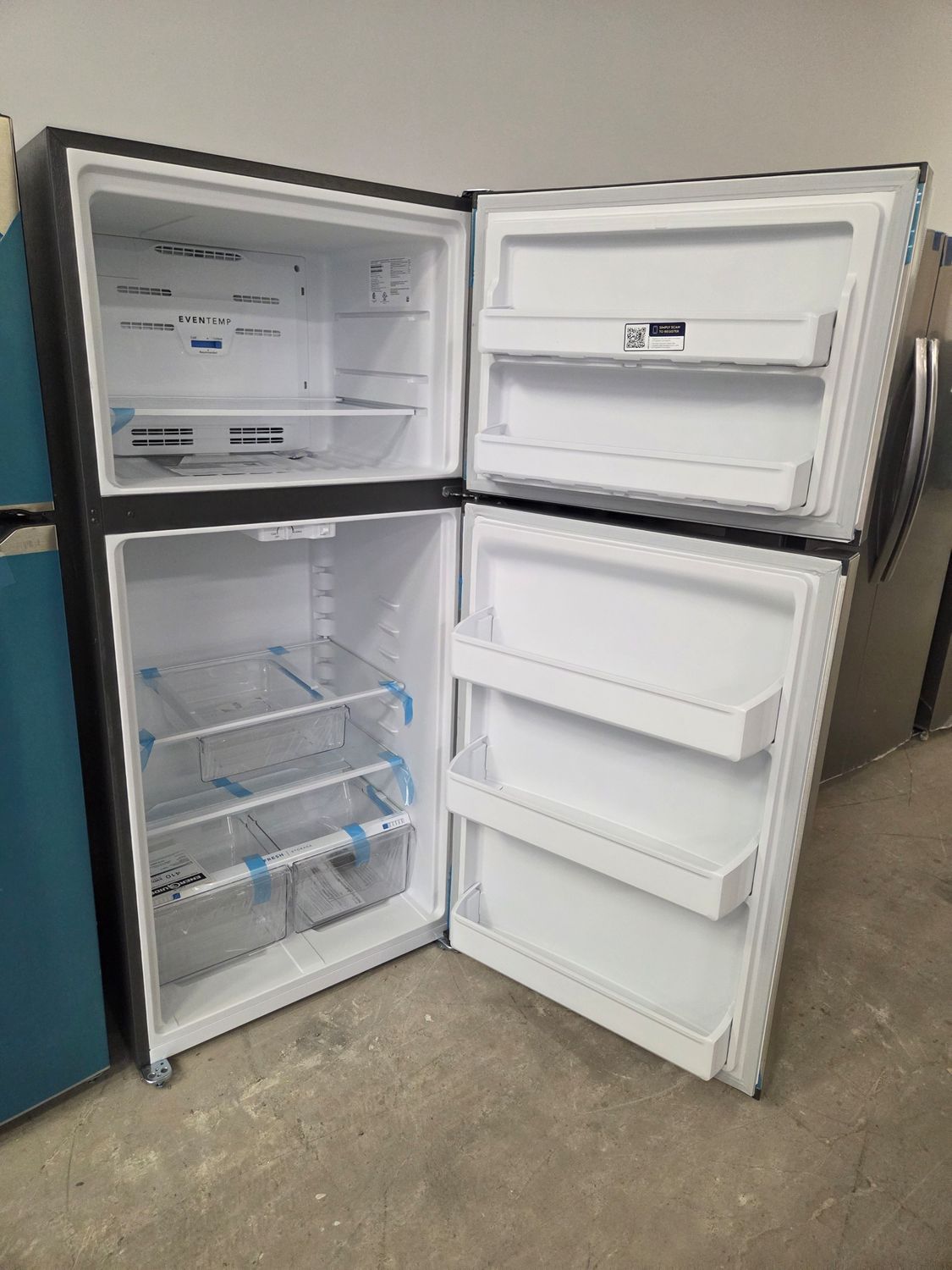 1399-4938 FFTR1835VS Frigidaire® 30 in. 18.3 Cu. Ft. Stainless Steel Top Freezer Refrigerator