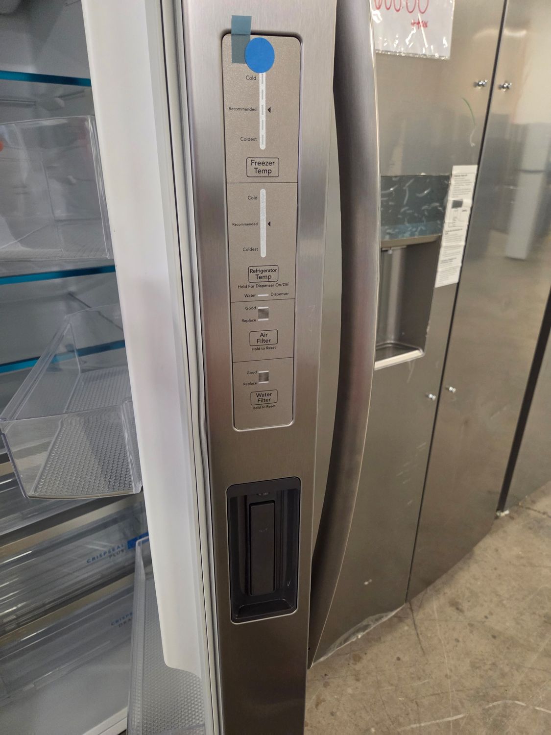 1425-0824 GRSN2620AF Frigidaire Gallery® 36" 25.9 Cu. Ft. Smudge-Proof® Stainless Steel Side-by-Side Refrigerator