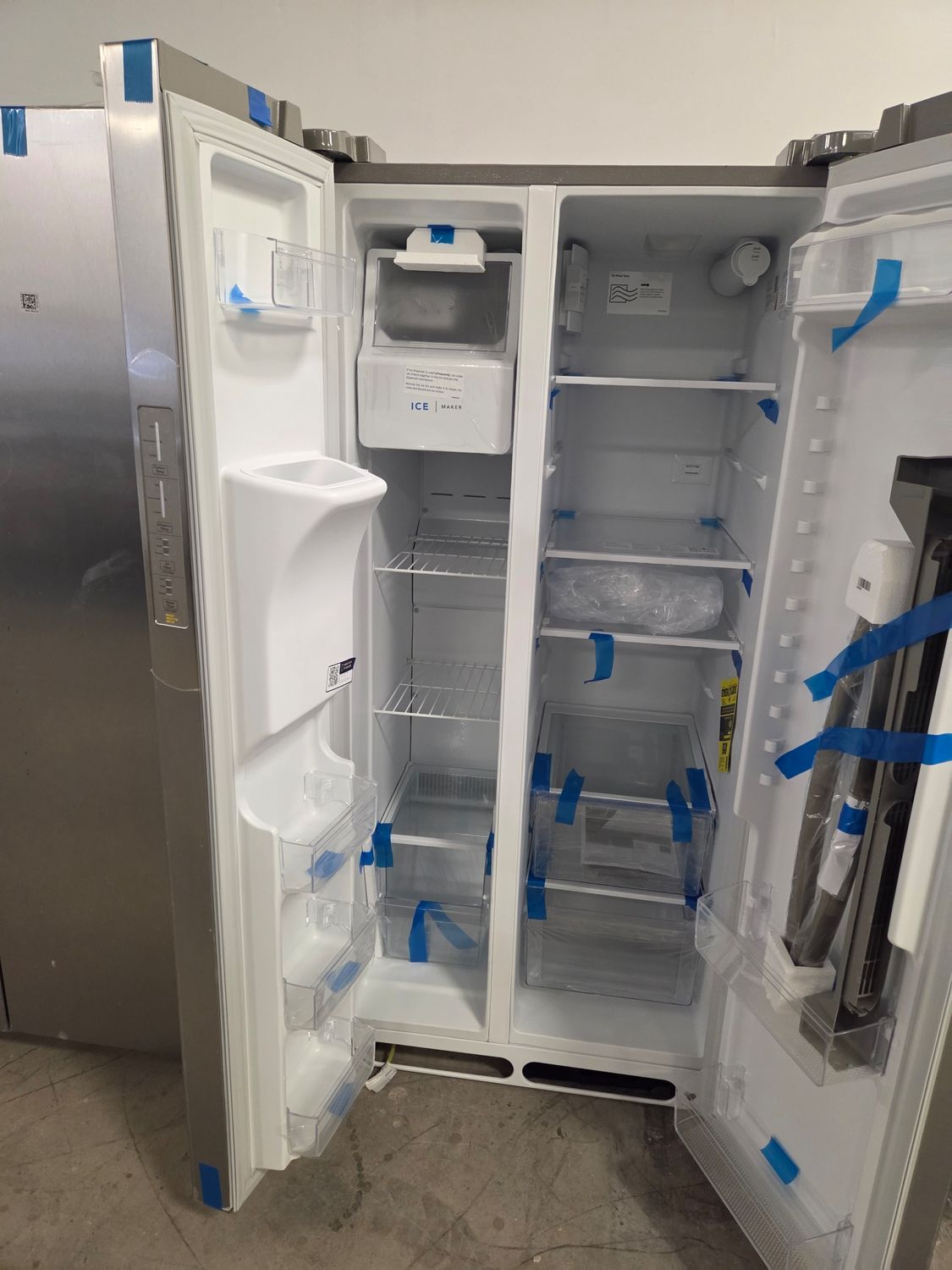 1459-0550 FRSS2323AS Frigidaire® 33 in. 22.3 Cu. Ft. Stainless Steel Side-by-Side Refrigerator