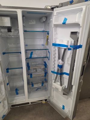 1528-4435 GRSN2620AF Frigidaire Gallery® 36" 25.9 Cu. Ft. Smudge-Proof® Stainless Steel Side-by-Side Refrigerator