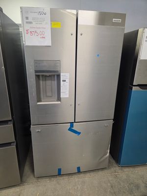 1506-6657 FRFC2323AS Frigidaire® 36 in. 22.6 Cu. Ft. Stainless Steel Counter Depth French Door Refrigerator