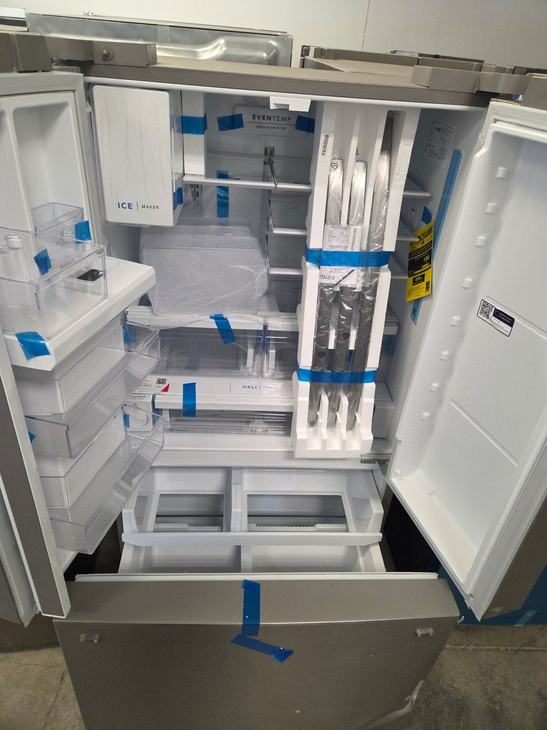 1506-6657 FRFC2323AS Frigidaire® 36 in. 22.6 Cu. Ft. Stainless Steel Counter Depth French Door Refrigerator