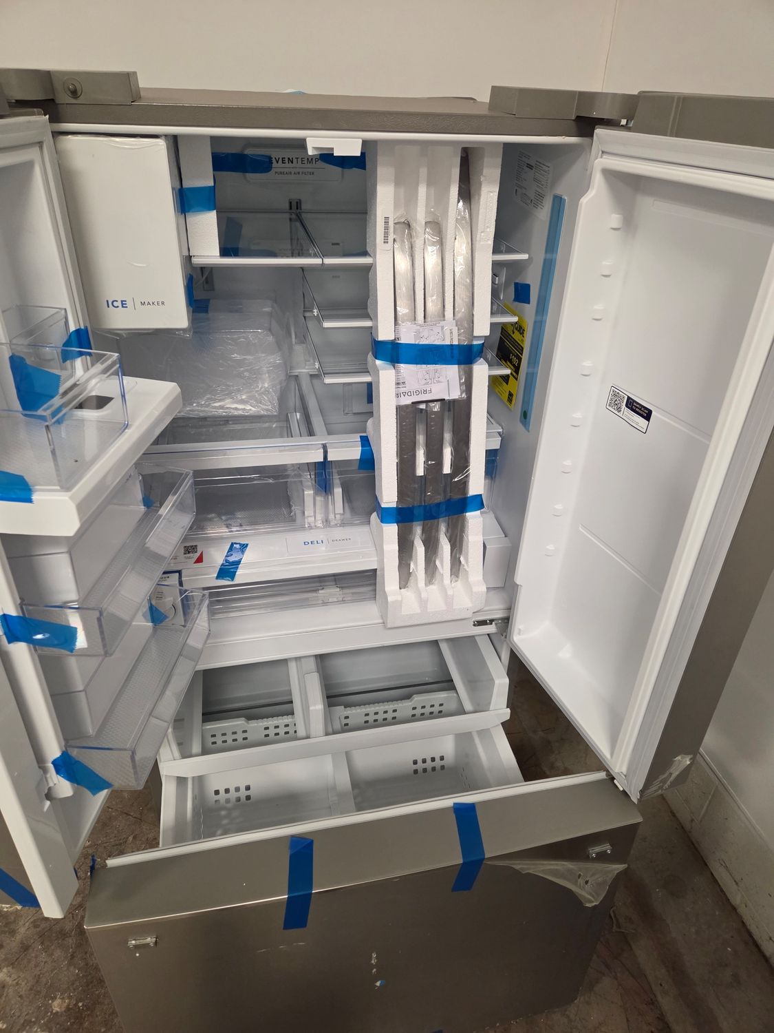 1510-2845 FRFS2823AS Frigidaire® 36 in. 27.8 Cu. Ft. Stainless Steel French Door Refrigerator