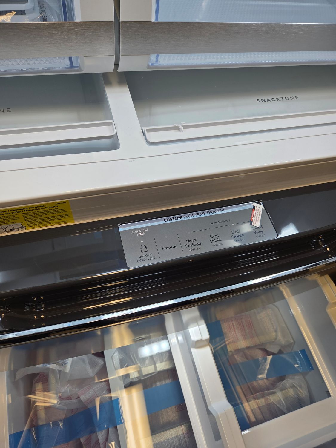 1580 1K52583719-GRMC2273CF Frigidaire Gallery® 36 in. 21.5 Cu. Ft. Smudge-Proof® Stainless Steel Counter Depth French Door Refrigerator