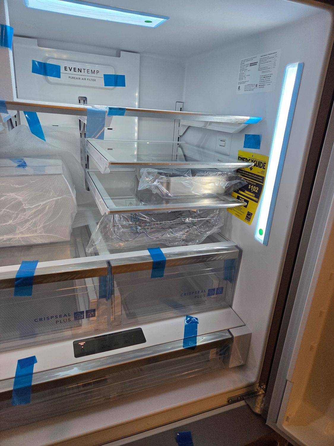 1579 4A54206290-GRFS287DAF Frigidaire Gallery 36" 28 Cu. Ft. Stainless Steel French Door Refrigerator