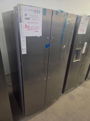 1582 4A53001949-GRSN2620AF Frigidaire Gallery® 36" 25.9 Cu. Ft. Smudge-Proof® Stainless Steel Side-by-Side Refrigerator