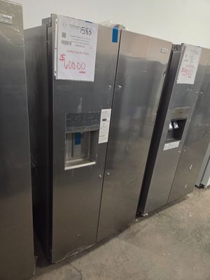 1583 4A51404954-GRSS2652AF Frigidaire Gallery® 36 in. 25.6 Cu. Ft. Smudge-Proof® Stainless Steel Side-by-Side Refrigerator