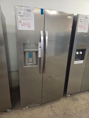 1583 4A51404954-GRSS2652AF Frigidaire Gallery® 36 in. 25.6 Cu. Ft. Smudge-Proof® Stainless Steel Side-by-Side Refrigerator