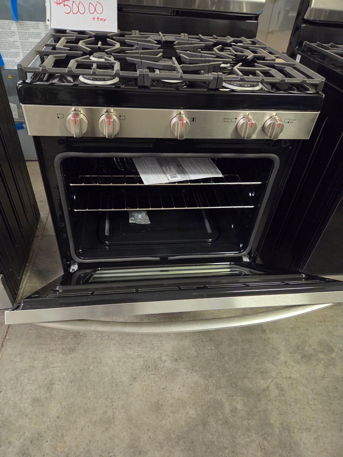 1595 FCRG3083AS Frigidaire® 30" Stainless Steel Freestanding Gas Range VF51439412