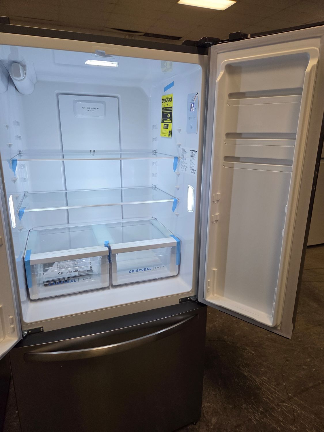 1607 FRFG1723AV Frigidaire® 32 in. 17.6 Cu. Ft. Brushed Steel Counter-Depth French Door Refrigerator  1K54772067