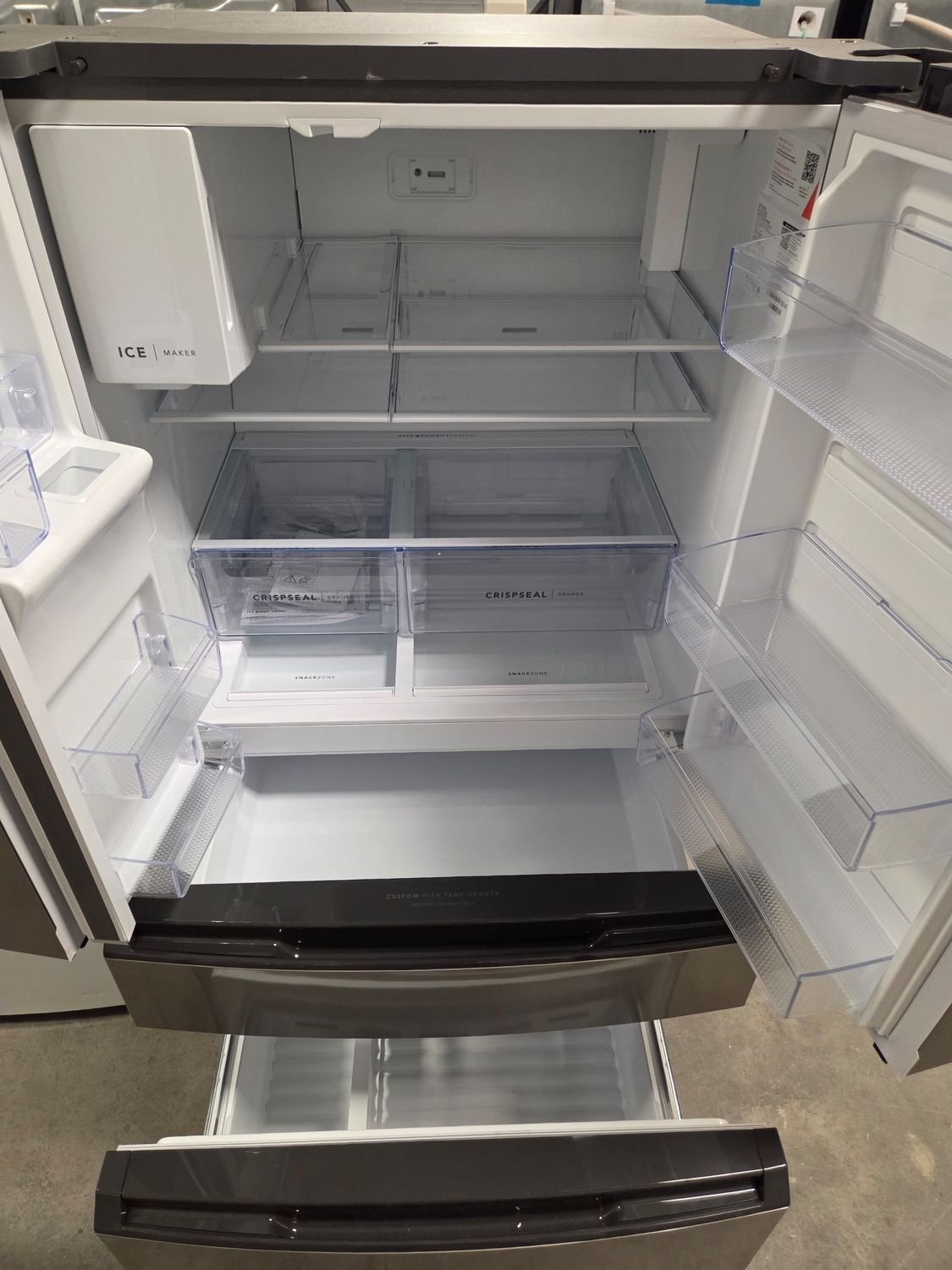 1612 FRMS274TAV Frigidaire 26 Cu. Ft. Standard-Depth 4-Door French Door Refrigerator 1K53778906