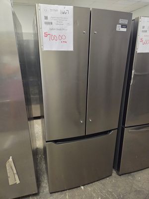 1667 Frigidaire Gallery® 30 in. 20.0 Cu. Ft. Stainless Steel French Door Refrigerator GRFN2023AF-1K53271439
