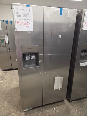 1663  Frigidaire® 36" 25.6 Cu. Ft. Stainless Steel Side-by-Side Refrigerator FRSS2623AS-4A61201497