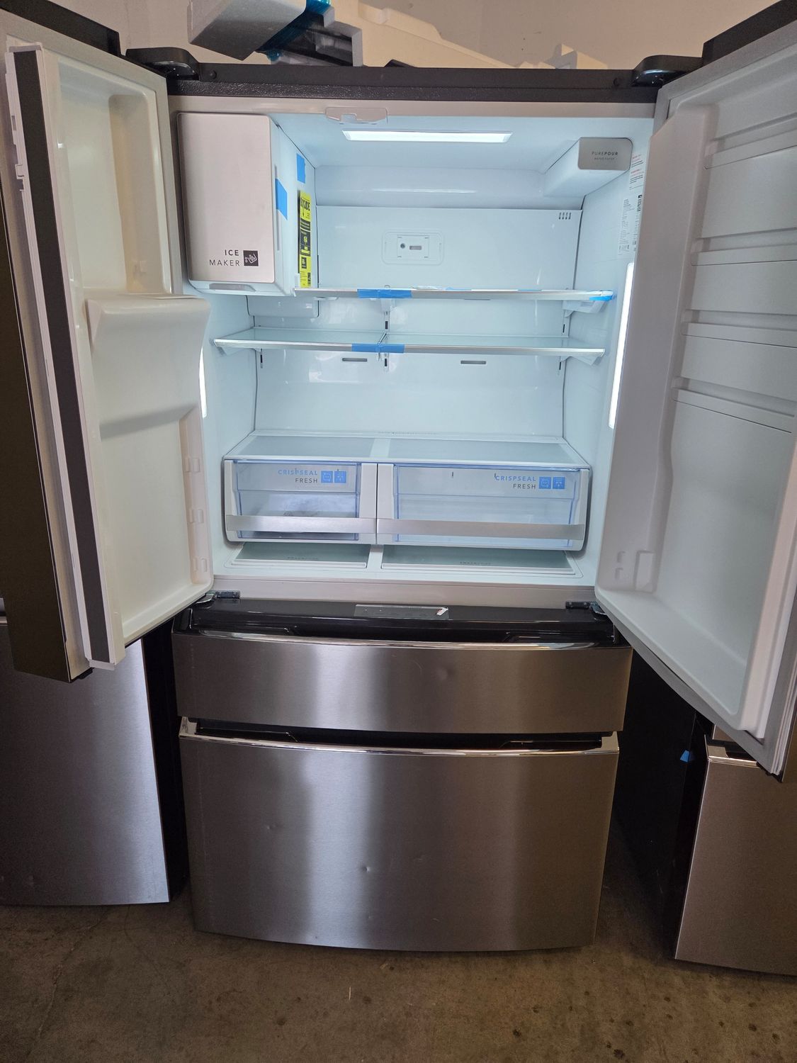 1672 Frigidaire Gallery® 36 in. 21.5 Cu. Ft. Smudge-Proof® Stainless Steel Counter Depth French Door Refrigerator GRMC2273CF-1K54578355