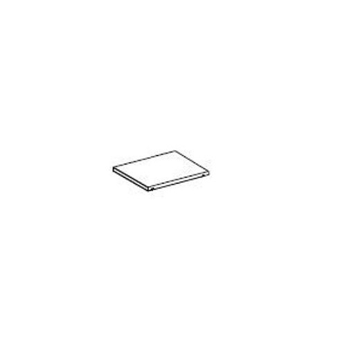 Abdeckplatte 1 Raster 2 Fräsungen für 1 halbe Stapelbox