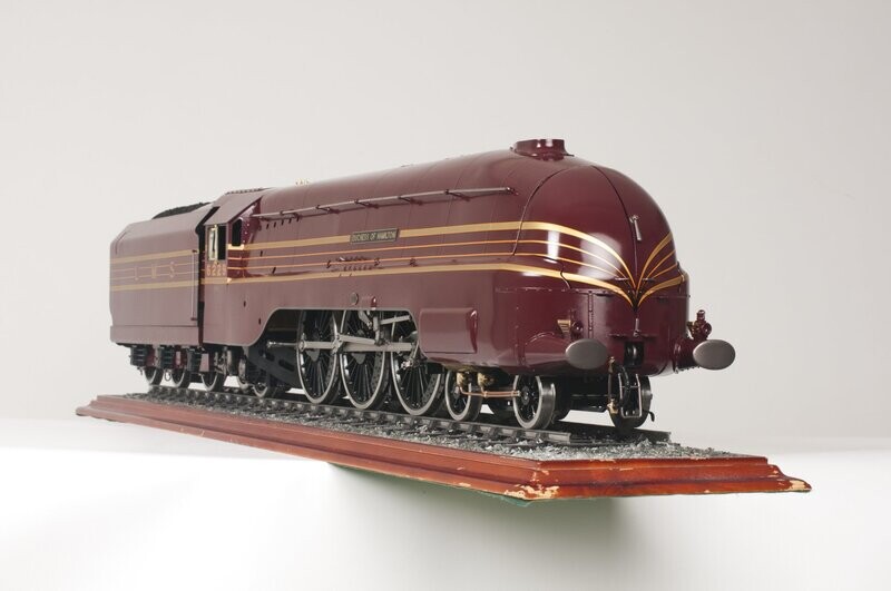 5" Zoll "Coronation"  maroon