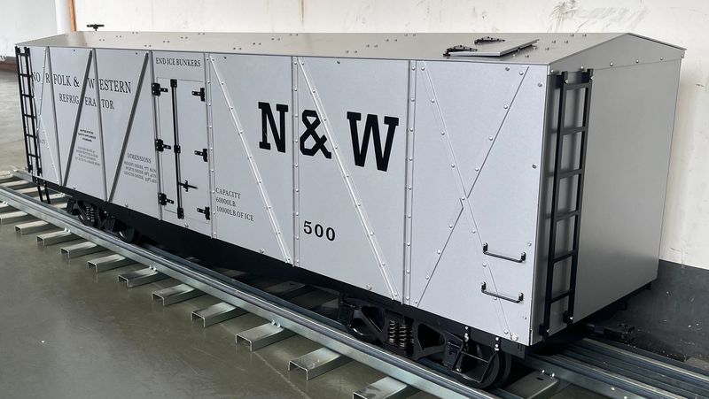 mam USA line Kühlwagen Spitzdach