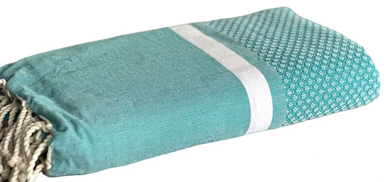 Nappe - Plaid - Fouta XL Turquoise