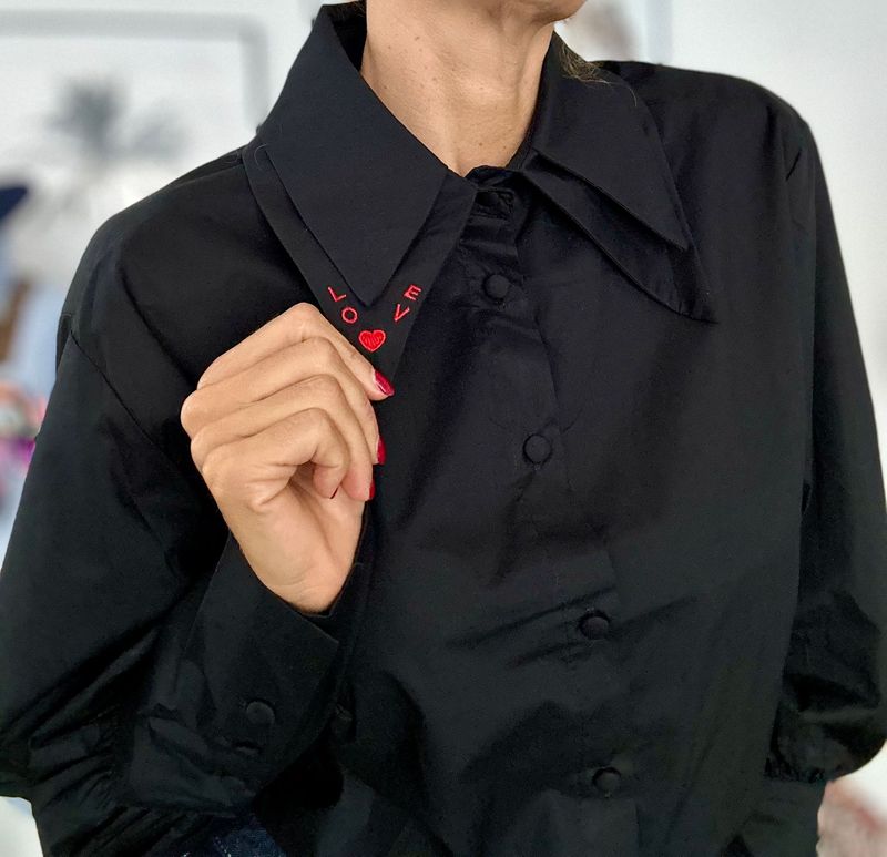 Chemise Noire Love