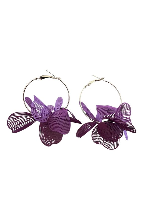 Boucles Flowers Bordeaux