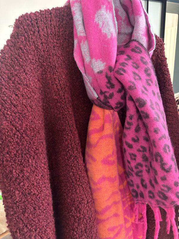 Echarpe Lina Fuchsia