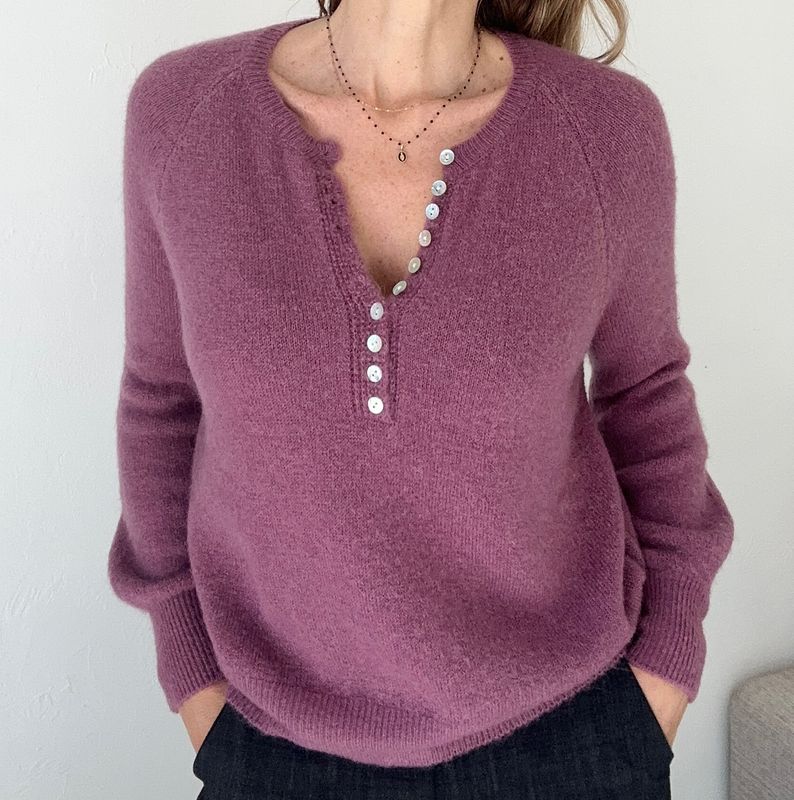 Pull Magic vieux rose foncé Pull Magic vieux rose foncé