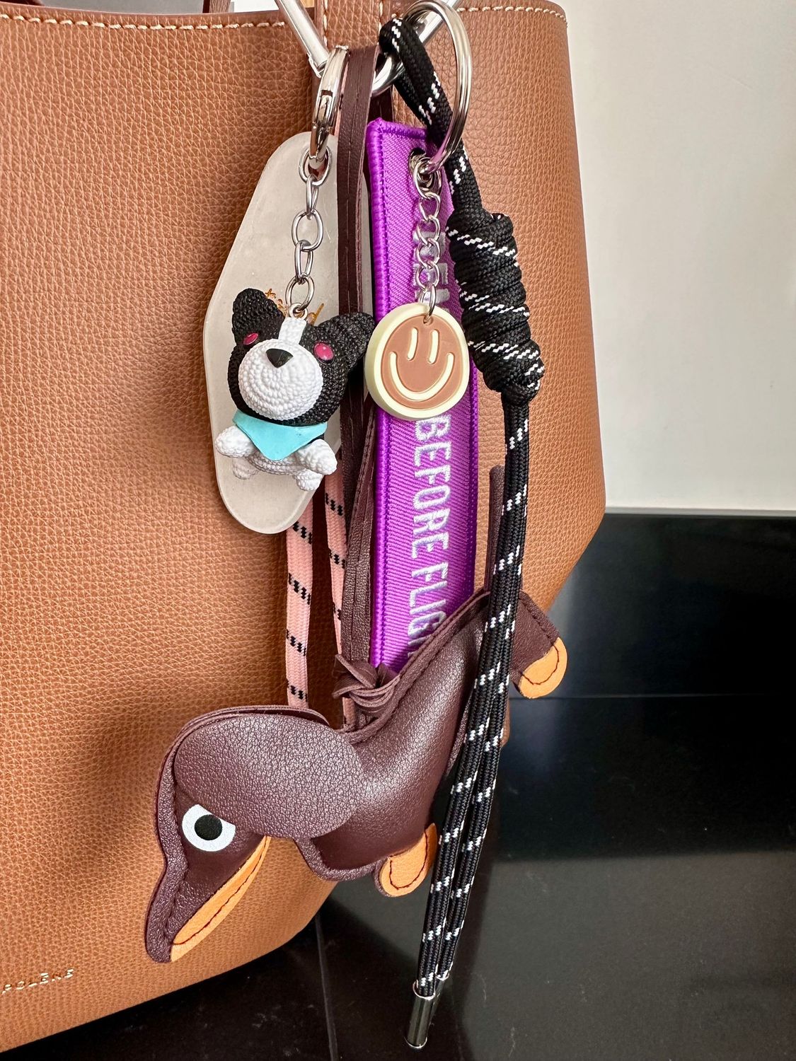 Grigris de sac et porte-clefs