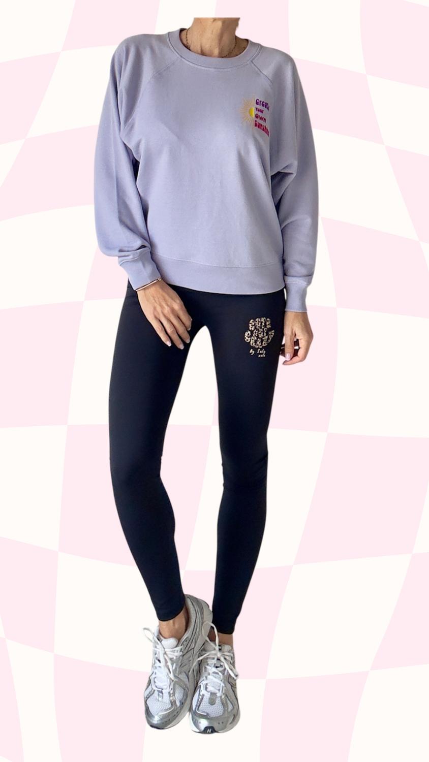 Leggings Cute But Crazy Noir