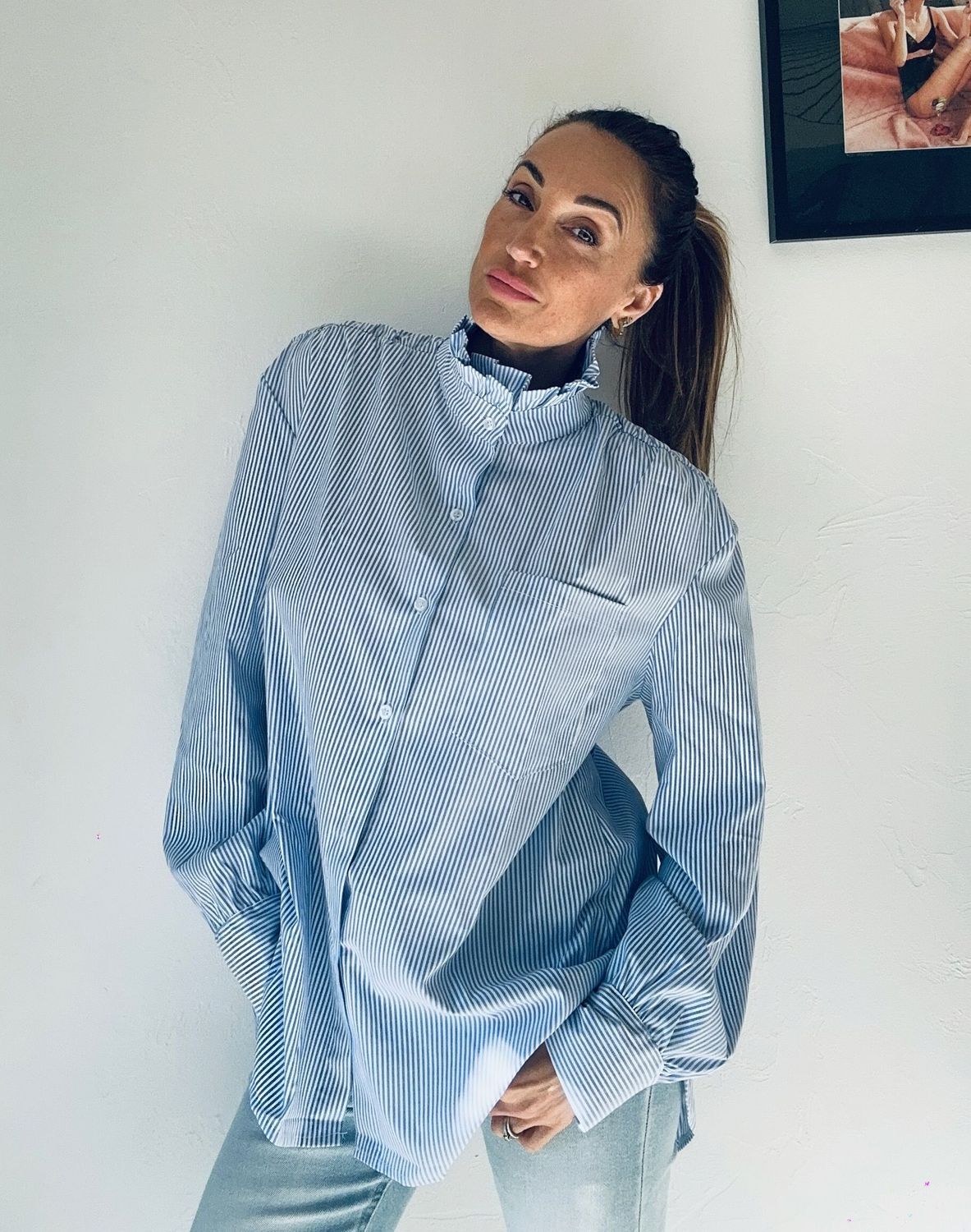 Chemise Maria Bleue