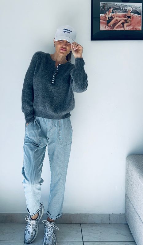 Pantalon Celou rayé