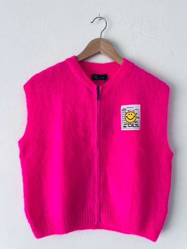 Gilet Gigi  rose
