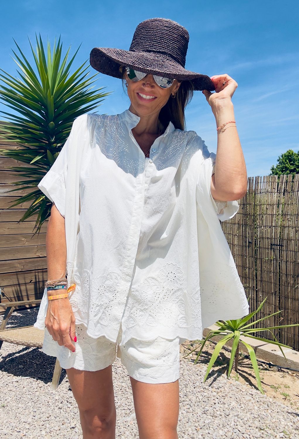 Chemise Mily Ecru