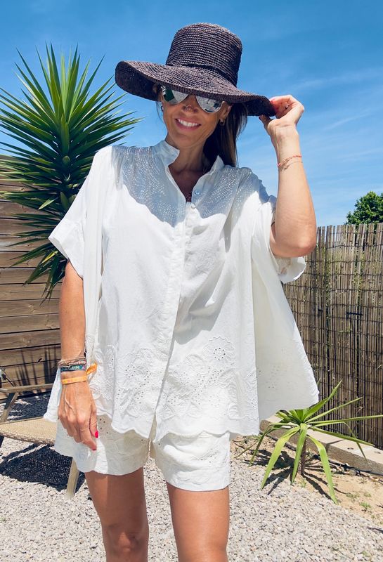 Chemise Mily Ecru