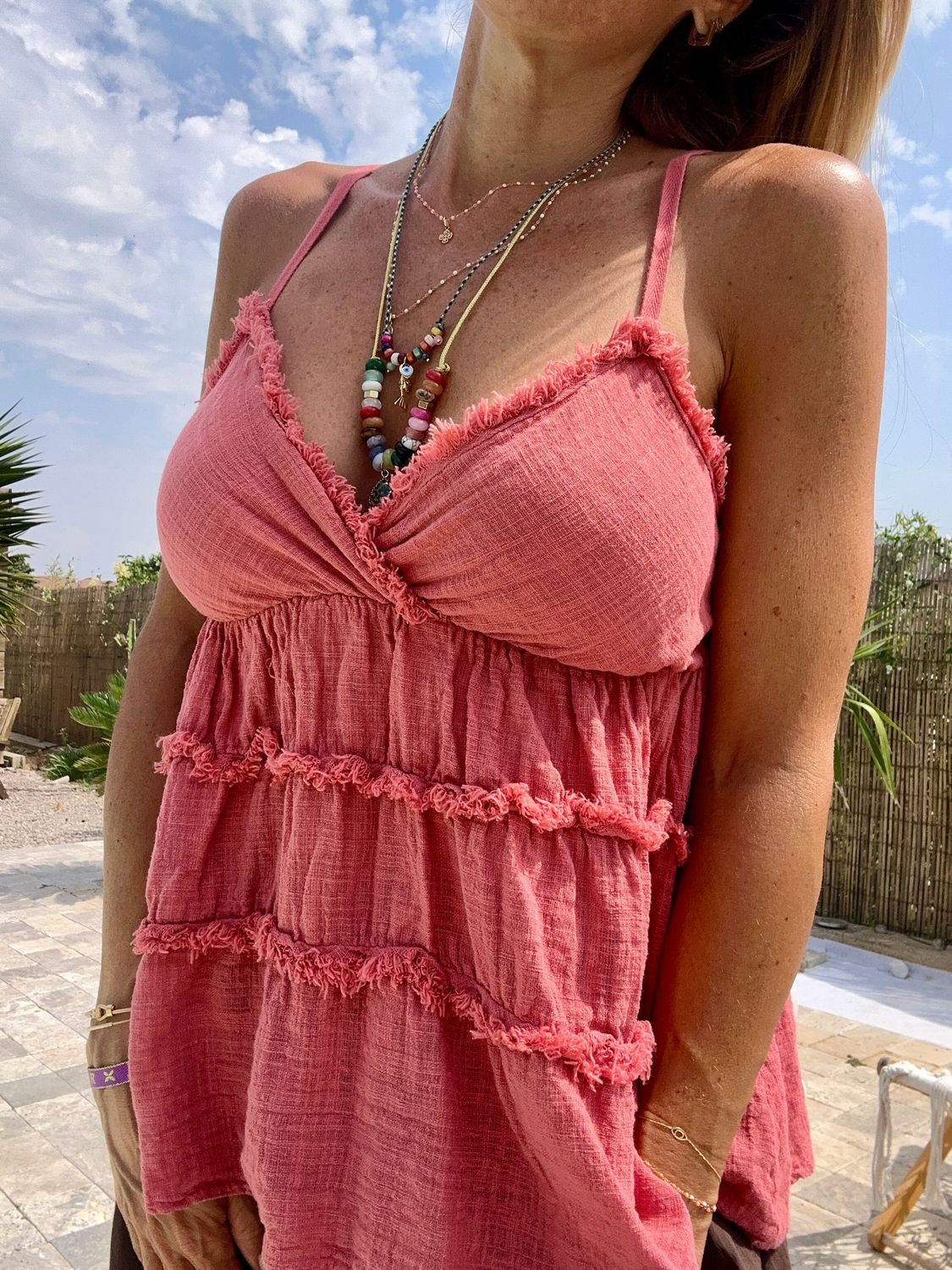 Top Valeria Terracotta