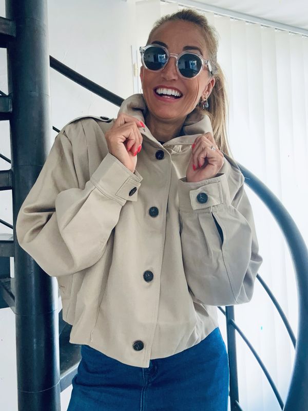 Blouson Lumina beige