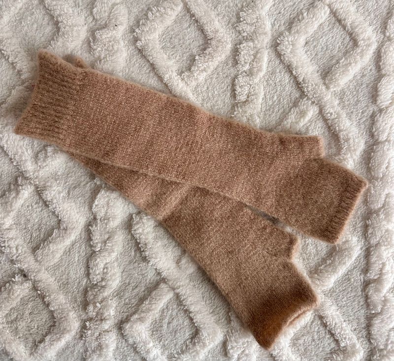 Mitaines longues Camel